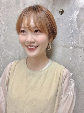 カシュカシュ(cache cache) マッシュ前髪長めシースルー