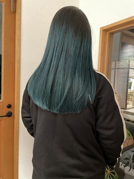 ニア 清澄白河(nir) 〈清澄白河 半個室〉シャドールーツ/ターコイズブルー