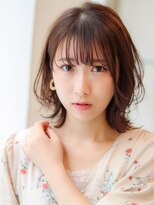 ウィステリア 銀座(WISTERIA)&nbsp;【遠藤】大人可愛いくびれミディアム20代30代40代外ハネウルフ