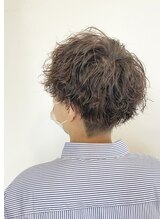 セクション(SECTION) メンズ波巻パーマ/アースカラー/30代・40代・50代