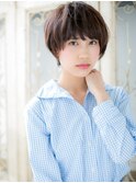 *mod's姪浜*…グレージュカラー似合わせカット韓国風マッシュf