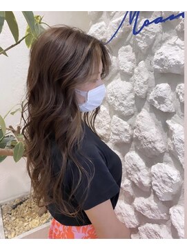 モアナ バイ ヘッドライト 武蔵小杉店(Moana by HEADLIGHT) Moana【武蔵小杉】#デジタルパーマ#韓国風ヘア#ベージュカラー