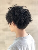 アッシュタカサキ(ash takasaki) 20代30代メンズスパイラルパーマワイルドオシャレ感アッシュ