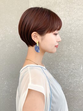 ロンド レグリーズ 立川(Lond leglise) ショート×顔周り×前髪×シルキーベージュ×グレージュカラー