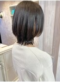 福山Caaryくびれレイヤーカット外ハネスタイリング20代30代40代