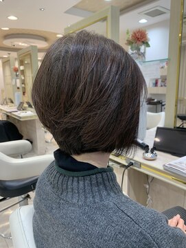 アッシュ 仙川店(Ash) 鉄板!ボリュームアップ ショートボブ40代50代60代