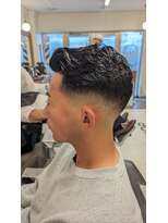 ザチョップショップ キチジョウジ(THE CHOP SHOP KICHIJOJI) フェード スキンフェード サイドパート バーバー バズカット