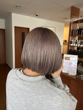 スタジオフィット(STUDIO FITTO) シルバーラベンダー×ボブ