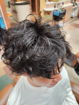 アポロカットステージ 相模大野店 アップバング/ツーブロックマッシュ<理容室>[メンズ/相模大野]