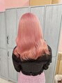 ワンズ ナゴヤ ヴィラ 名古屋栄(ONE's NAGOYA VILA) ふんわりピンクカラーも得意です「ダブルカラー/名古屋/栄」