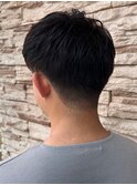 メンズ刈り上げショートカットマッシュスタイル