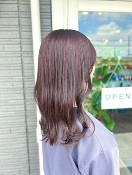 リム(Limb) 【韓国ヘア】ピンクラベンダー くびれ巻き