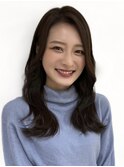 【F】ナチュラルくびれ巻き似合わせふんわりカット