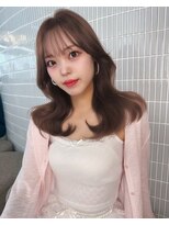 ボタン ハカタ(VOTAN hakata)&nbsp;【博多美容室/坂本早苗】韓国ヘア/ブラウンカラー/前髪カット