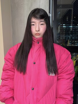 ネロ ヘアサロン ネイビー 渋谷(NERO HAIRSALON NAVY) 【近藤真帆】髪質改善　前髪カット　韓国