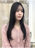 髪質改善×ストレート×黒髪ロング