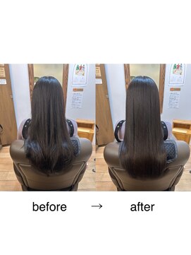 アミエ(ami e) 髪質改善カット・髪質改善・縮毛矯正・白髪染め・白髪ぼかし
