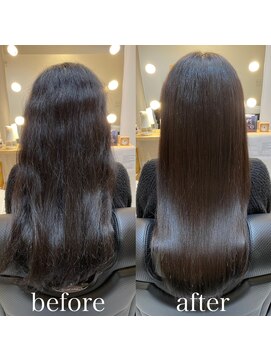 ツヤと髪 クリム(crim) 髪質改善、ヘエステカラー・白髪染め　30代、40代、50代