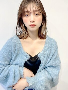 ソト 銀座(soto.) ハイライトカラー/くびれヘア/レイヤーパーマ/ミニボブ[銀座]