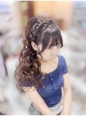 体育祭セット(編みカチュポニー)