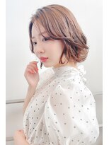 シーエヌ ナカオ 緑本店(cn nakao)&nbsp;「フェミニン外ハネボブ」