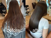 パルフェ ヘアー バイ オーク 九大学研都市(parfait hair byOAK)の雰囲気(美髪メニュー(INOA、縮毛矯正、髪質改善)豊富に取り揃えてます)
