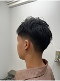 センターパートショート