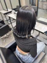 パヌポン(PANUPON)&nbsp;ミルクティーバレイヤージュハイライトケアブリーチダブルカラー