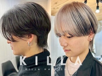 キラ 静岡(KILLA)の写真/ON/OFF切り替え可能な、朝のセットが楽になるスタイリッシュな髪型へ◎[新静岡駅/ダブルカラー/メンズ]