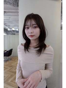 シエルバイアフロート(ciel by afloat) ハッシュカット/レイヤーカット/顔まわりレイヤー