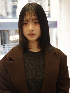 ブラウン／レイヤー／ブリーチなし