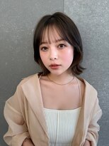 ロンドプランタン 恵比寿(Lond Printemps)&nbsp;グランマッシュ/オリーブグレー/ショート/ヘイリーボブ/前髪