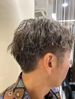 ヘアーアンドグルーミング ヨシザワインク(HAIR&GROOMING YOSHIZAWA Inc.) スパイラルパーマツーブロック刈り上げショートバーバーウェーブ