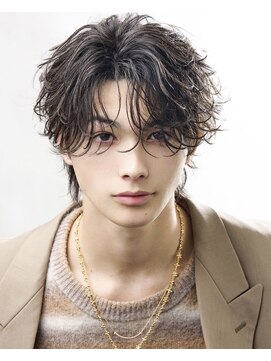 アストラ(ASTRA) MEN’S HAIR/波巻きツイストスパイラル/リバースセンターパート