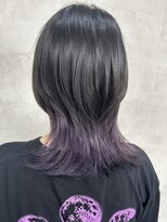 ルノン(LUNON)&nbsp;黒髪クラゲヘアーオリーブグレー小顔ココアベージュ