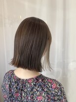 ユウ(Yuu-)&nbsp;艶感ナチュラル切っぱなしボブ