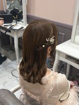 アリエス 渋谷駅西口店(Aries)&nbsp;ねじりハーフツイン