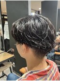 波巻きツイストスパイラル/リバースセンターパート/柏