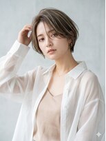 ヘアーメイクパウダー 天王寺寺田町店(Hair make powder) 大人可愛い30代40代50代小顔マッシュショートくびれ丸み