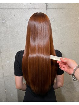 デフィ 目黒(defi)の写真/人生で一番キレイな髪になる*今までにない定着力と持続力!髪質改善ULTOWA高濃度水素トリートメント取扱♪
