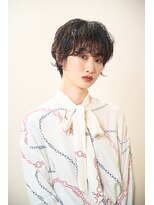ピークアブー アヴェダ アトレ恵比寿(PEEK-A-BOO AVEDA)&nbsp;丸みショートパーマ大人可愛い前髪あり