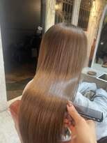 錦糸町 美容室 ラウンズ(Rounds)&nbsp;施術事例　ナチュラル縮毛矯正