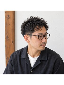スープレックス ヘアーデザイン(SOUPREX HAIR DESIGN) 大人メンズ刈り上げナチュラルパーマ 20代 30代 40代 50代 60代