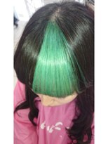 髪こうぼう&nbsp;ポイントハイトーンカラー
