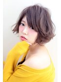 オトナエアリーショートボブ