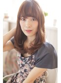 ☆Zina☆大人かわいいシースルーバングセミディ２