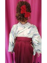 ハナココ 水戸店(hana Coco) 袴着付けヘアセット☆卒園式/卒業式/和装/成人式 /水戸/大工町