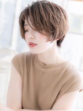 カバーヘア 上尾西口店(COVER HAIR) くせ毛風無造作カールアシンメトリー大人ボブb上尾20代30代40代