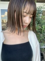 ソーイ(sowi)&nbsp;インナーカラー×シースルーバング【@sowi_abe】