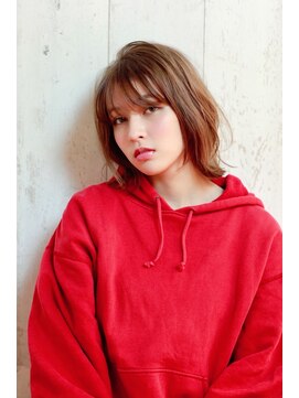 ループス(Roops) ふんわり可愛いナチュラルガーリー外ハネミディアム